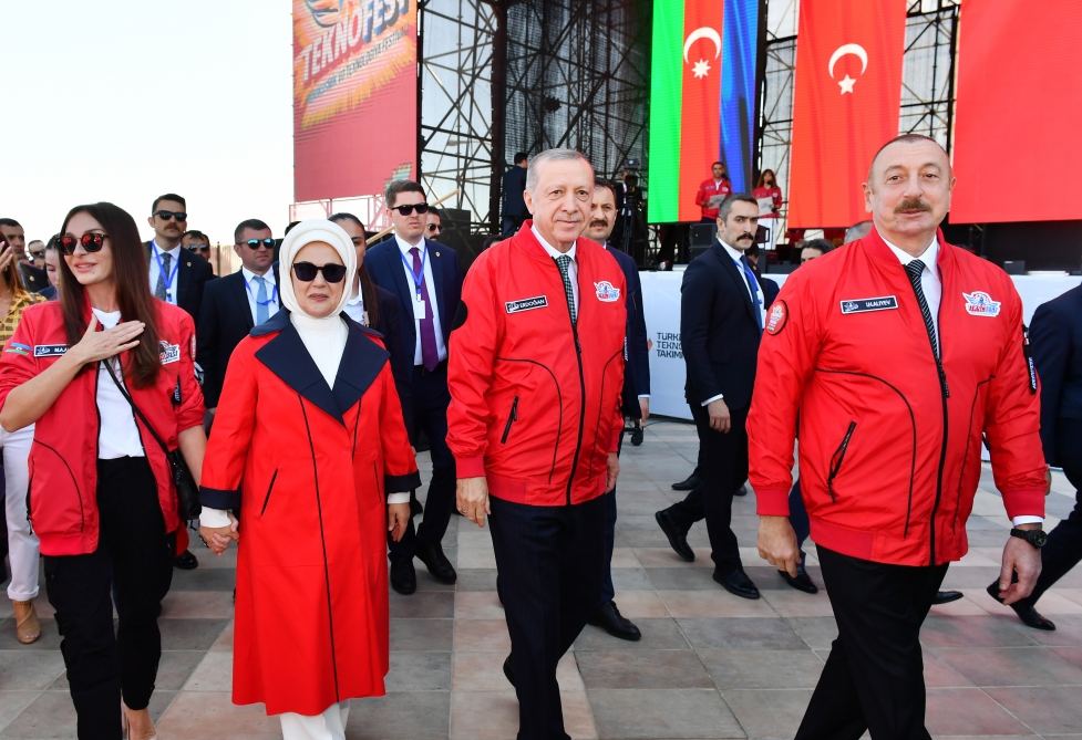 Presidents Ilham Aliyev and Recep Tayyip Erdogan attend TEKNOFEST Azerbaijan festival in Baku (PHOTO/VIDEO)