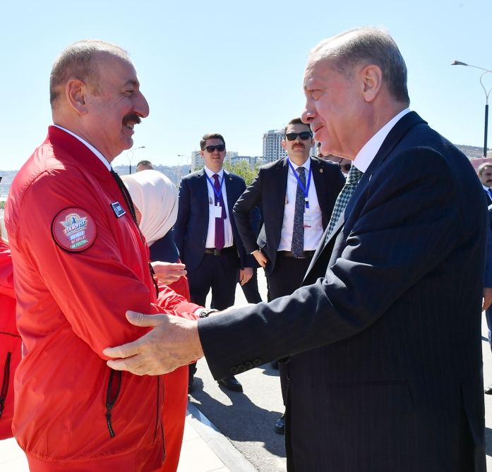 Presidents Ilham Aliyev and Recep Tayyip Erdogan attend TEKNOFEST Azerbaijan festival in Baku (PHOTO/VIDEO)