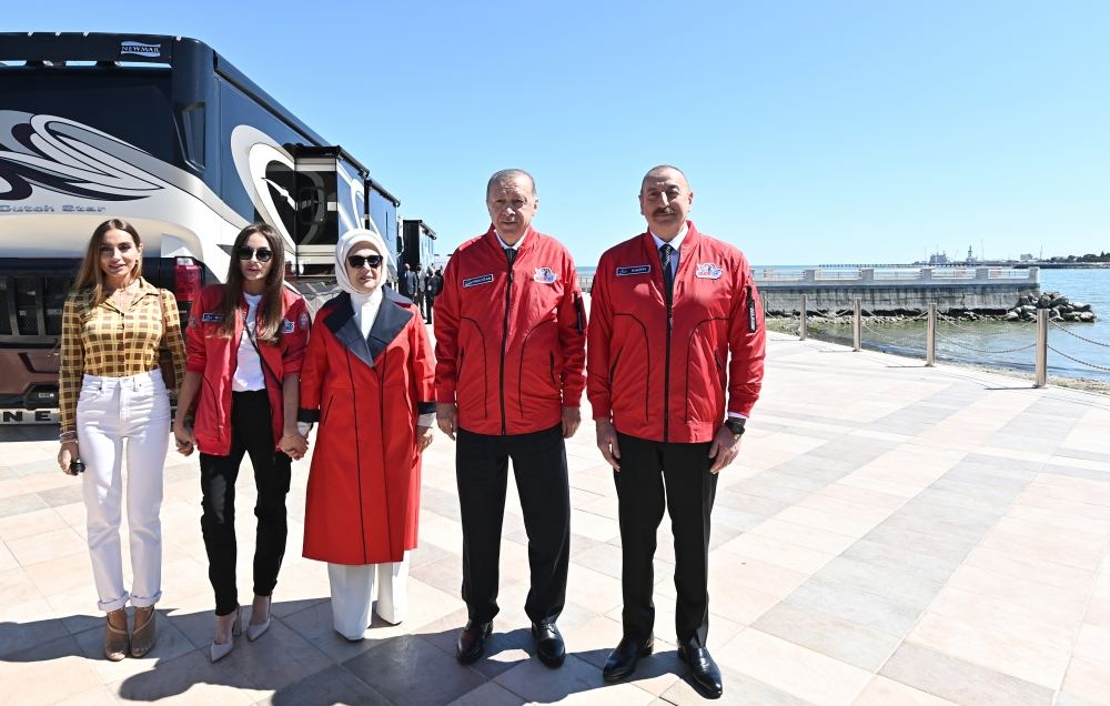 Presidents Ilham Aliyev and Recep Tayyip Erdogan attend TEKNOFEST Azerbaijan festival in Baku (PHOTO/VIDEO)