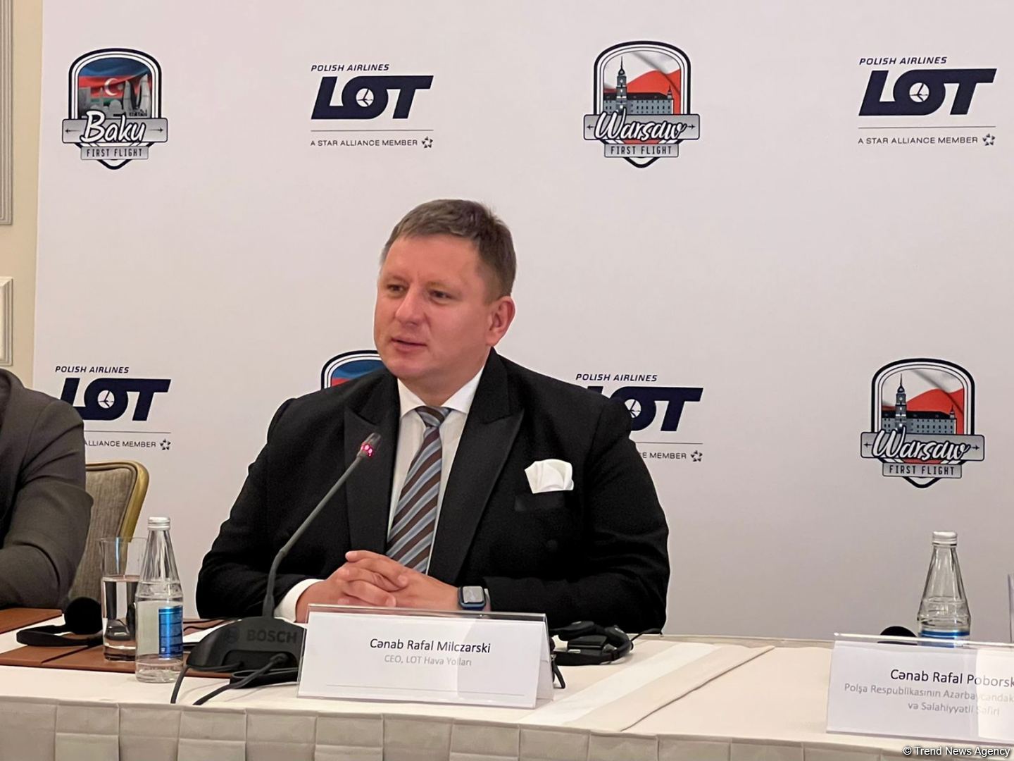 Трансатлантическая сеть авиакомпании LOT Polish Airlines будет доступна для азербайджанцев - управляющий директор (ФОТО)