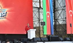 Presidents Ilham Aliyev and Recep Tayyip Erdogan attend TEKNOFEST Azerbaijan festival in Baku (PHOTO/VIDEO)