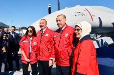 Presidents Ilham Aliyev and Recep Tayyip Erdogan attend TEKNOFEST Azerbaijan festival in Baku (PHOTO/VIDEO)