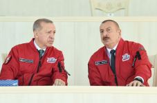 Presidents Ilham Aliyev and Recep Tayyip Erdogan attend TEKNOFEST Azerbaijan festival in Baku (PHOTO/VIDEO)