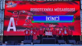 В Баку прошла церемония награждения участников и команд фестиваля TEKNOFEST (ФОТО)