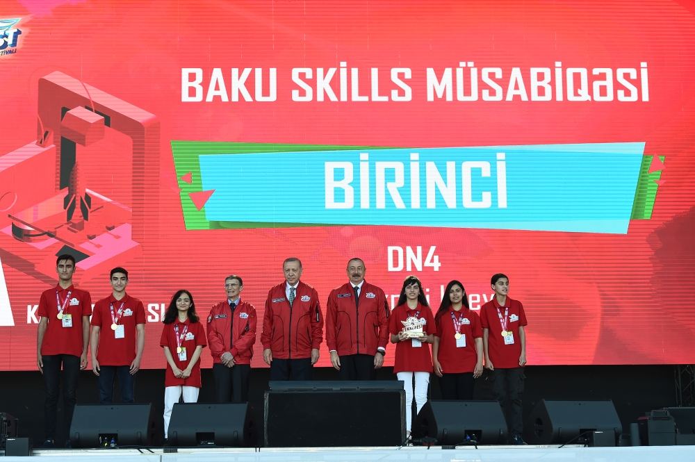 Presidents Ilham Aliyev and Recep Tayyip Erdogan attend TEKNOFEST Azerbaijan festival in Baku (PHOTO/VIDEO)