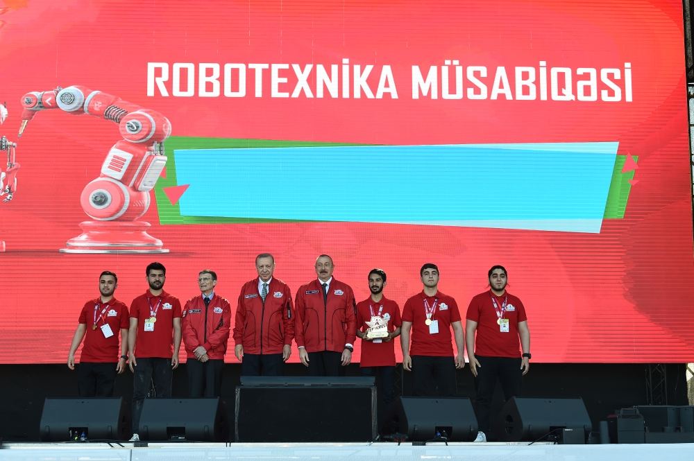 Presidents Ilham Aliyev and Recep Tayyip Erdogan attend TEKNOFEST Azerbaijan festival in Baku (PHOTO/VIDEO)