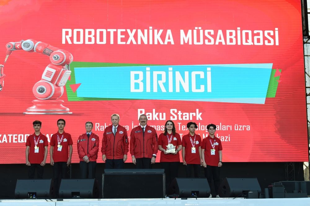 Presidents Ilham Aliyev and Recep Tayyip Erdogan attend TEKNOFEST Azerbaijan festival in Baku (PHOTO/VIDEO)