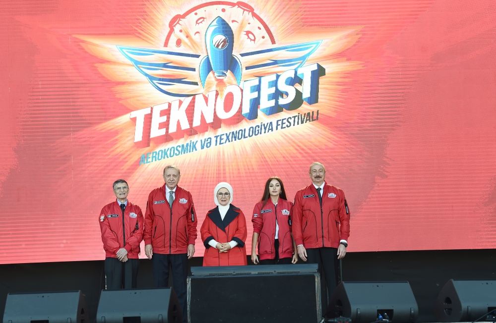 Presidents Ilham Aliyev and Recep Tayyip Erdogan attend TEKNOFEST Azerbaijan festival in Baku (PHOTO/VIDEO)