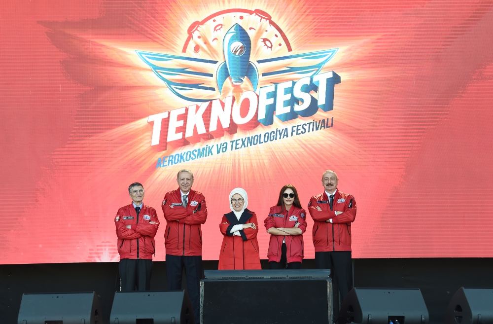Presidents Ilham Aliyev and Recep Tayyip Erdogan attend TEKNOFEST Azerbaijan festival in Baku (PHOTO/VIDEO)