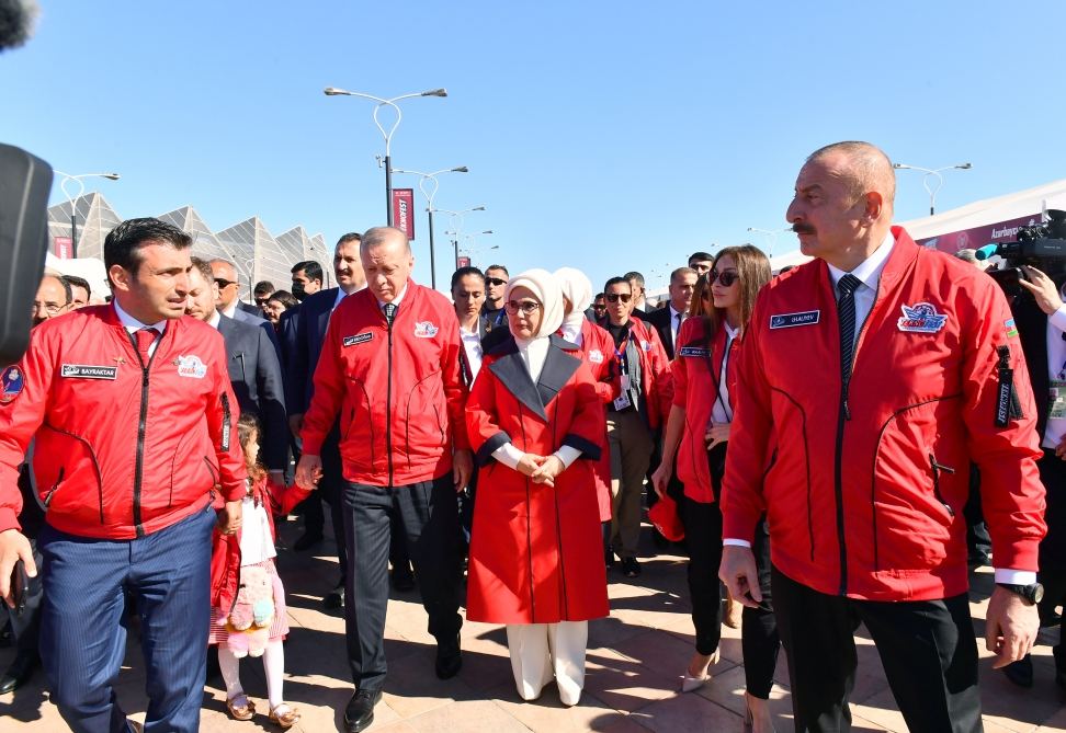 Presidents Ilham Aliyev and Recep Tayyip Erdogan attend TEKNOFEST Azerbaijan festival in Baku (PHOTO/VIDEO)