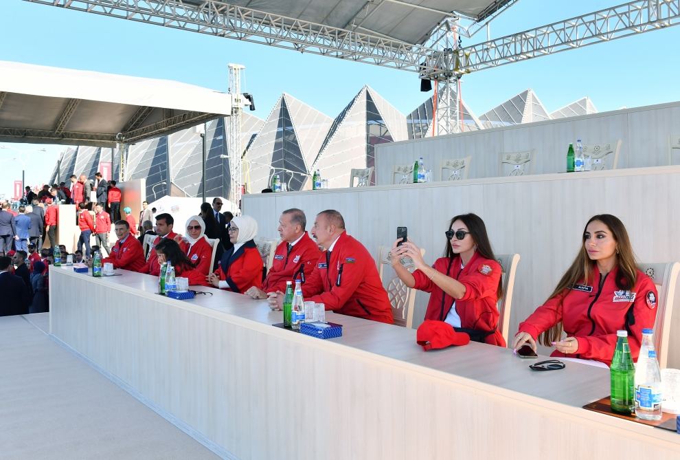 Presidents Ilham Aliyev and Recep Tayyip Erdogan attend TEKNOFEST Azerbaijan festival in Baku (PHOTO/VIDEO)