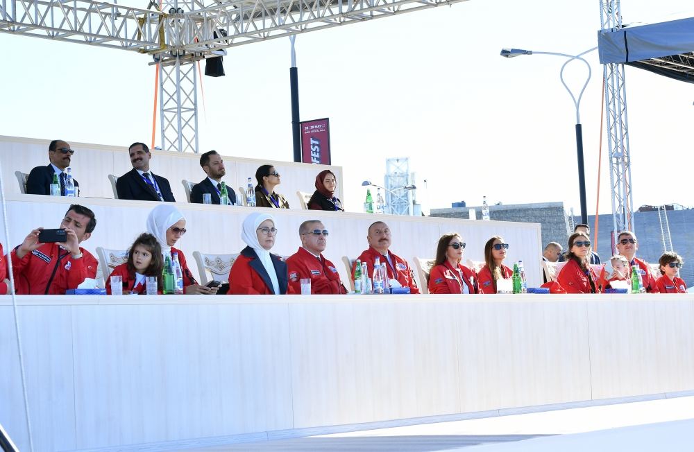 Presidents Ilham Aliyev and Recep Tayyip Erdogan attend TEKNOFEST Azerbaijan festival in Baku (PHOTO/VIDEO)