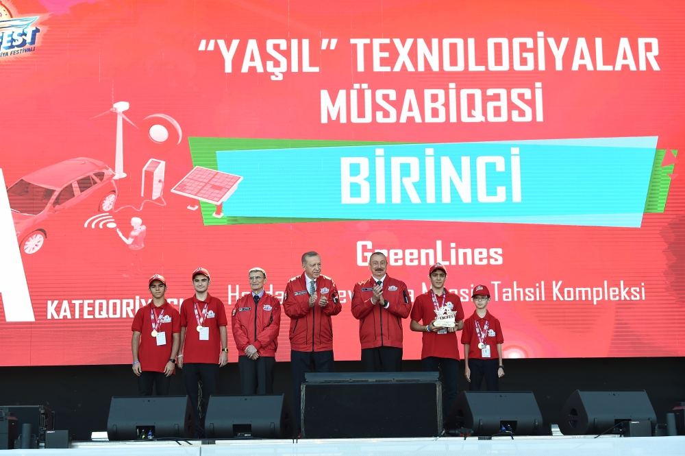 Presidents Ilham Aliyev and Recep Tayyip Erdogan attend TEKNOFEST Azerbaijan festival in Baku (PHOTO/VIDEO)