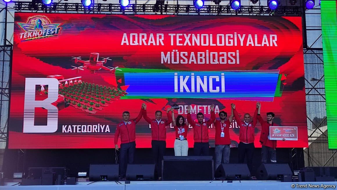 В Баку прошла церемония награждения участников и команд фестиваля TEKNOFEST (ФОТО)