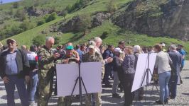 Diplomats get familiarized with tunnel construction work in Azerbaijan's Kalbajar (PHOTO)