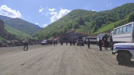 Diplomats get familiarized with tunnel construction work in Azerbaijan's Kalbajar (PHOTO)