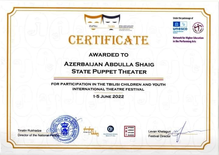 Азербайджанский кукольный театр с успехом выступил в Грузии (ФОТО)