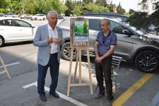 Таланты Шамахы в Баку - фантазии в ярких композициях (ФОТО)