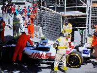 First accident takes place at 2022 Formula 1 Azerbaijan Grand Prix (PHOTO)