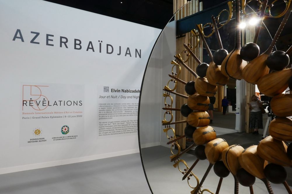 Azerbaijan participating in Révélations Int'l Biennial through support of Heydar Aliyev Foundation (PHOTO)