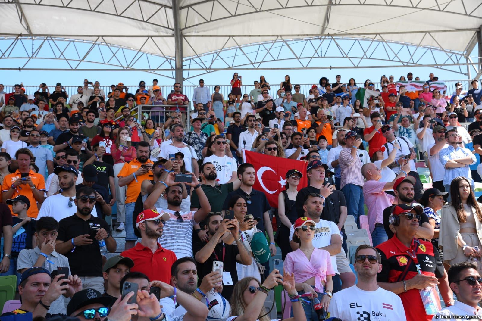 Final race of Formula 1 Azerbaijan Grand Prix takes palce in Baku  (PHOTO)