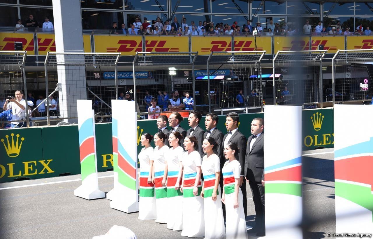 Final race of Formula 1 Azerbaijan Grand Prix takes palce in Baku  (PHOTO)
