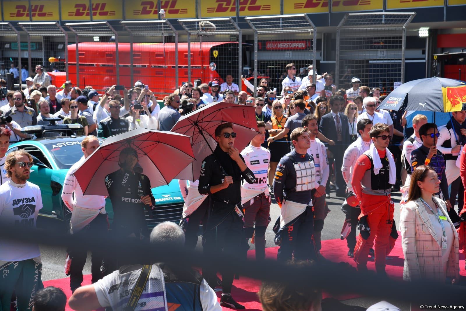 Final race of Formula 1 Azerbaijan Grand Prix takes palce in Baku  (PHOTO)