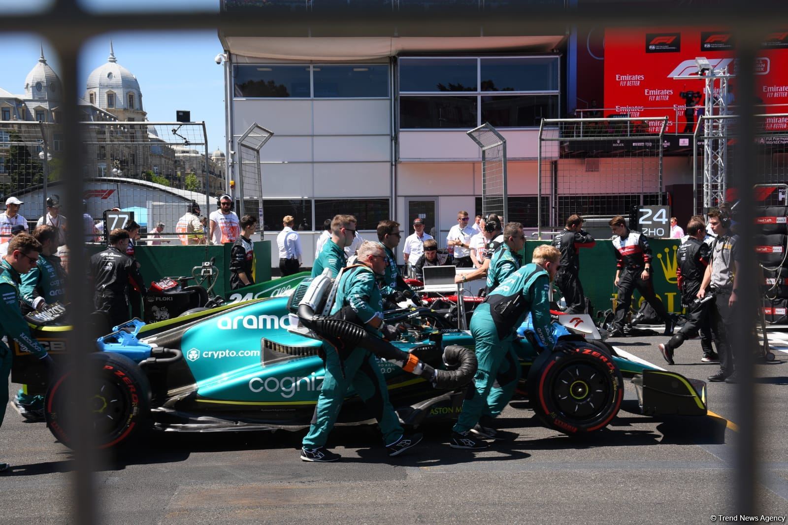 Final race of Formula 1 Azerbaijan Grand Prix takes palce in Baku  (PHOTO)