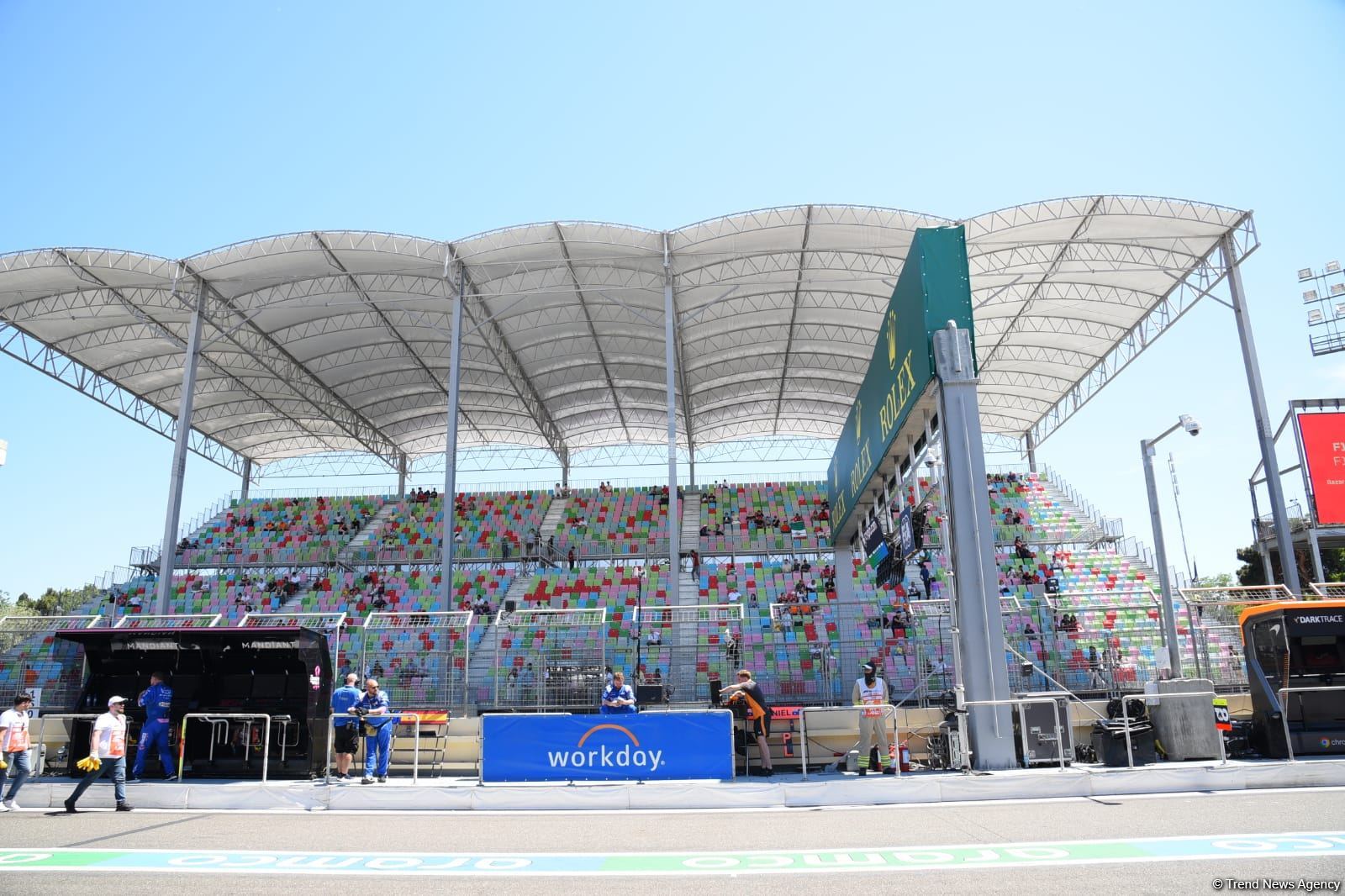 Final race of Formula 1 Azerbaijan Grand Prix takes palce in Baku  (PHOTO)