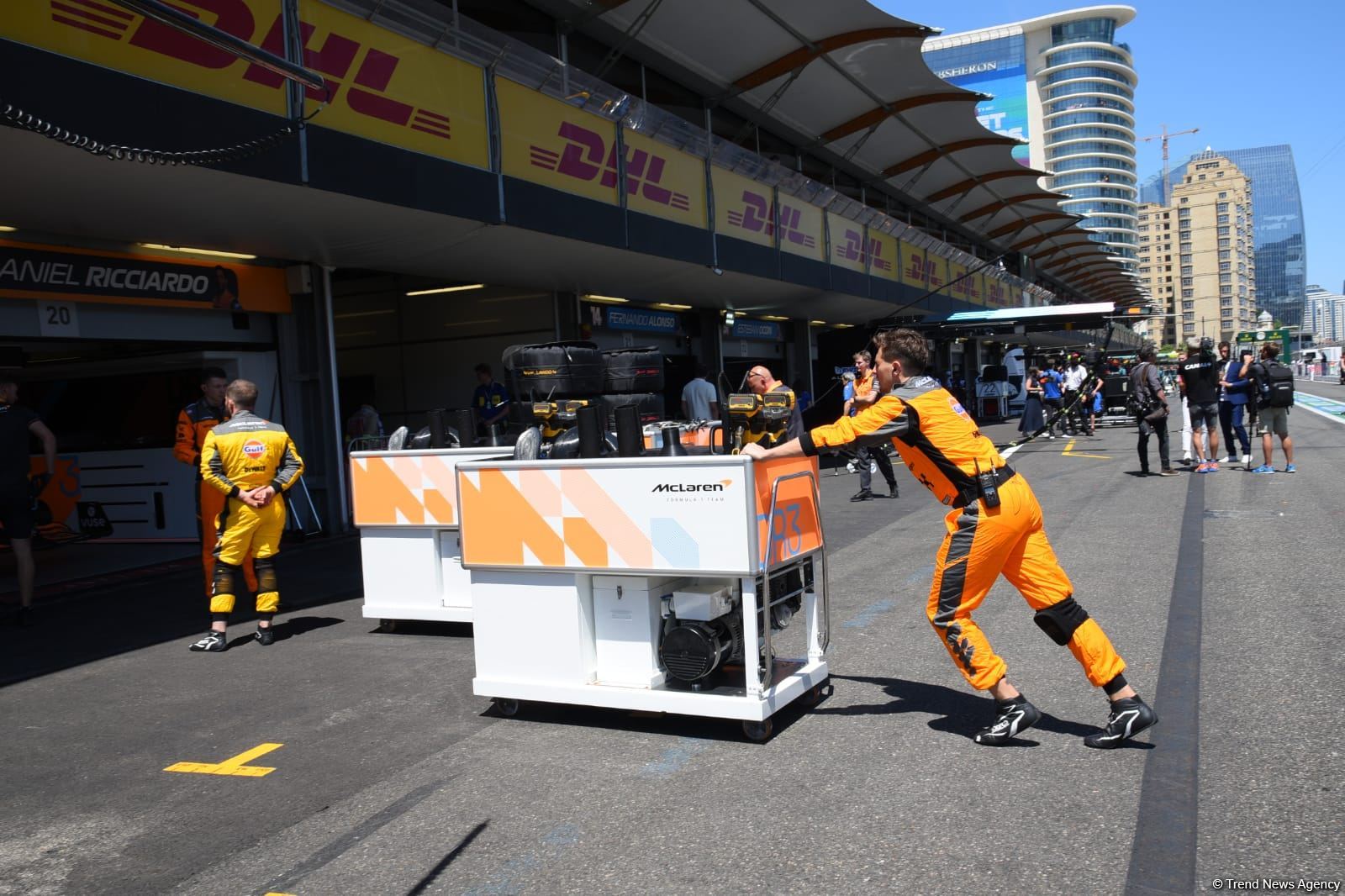 Final race of Formula 1 Azerbaijan Grand Prix takes palce in Baku  (PHOTO)