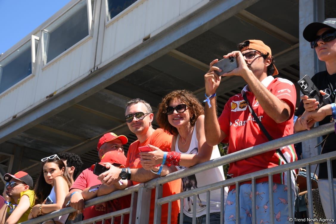 Final race of Formula 1 Azerbaijan Grand Prix takes palce in Baku  (PHOTO)