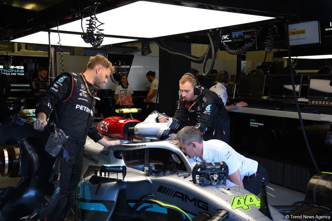 Final race of Formula 1 Azerbaijan Grand Prix takes palce in Baku  (PHOTO)