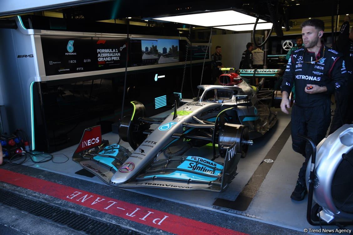 Final race of Formula 1 Azerbaijan Grand Prix takes palce in Baku  (PHOTO)