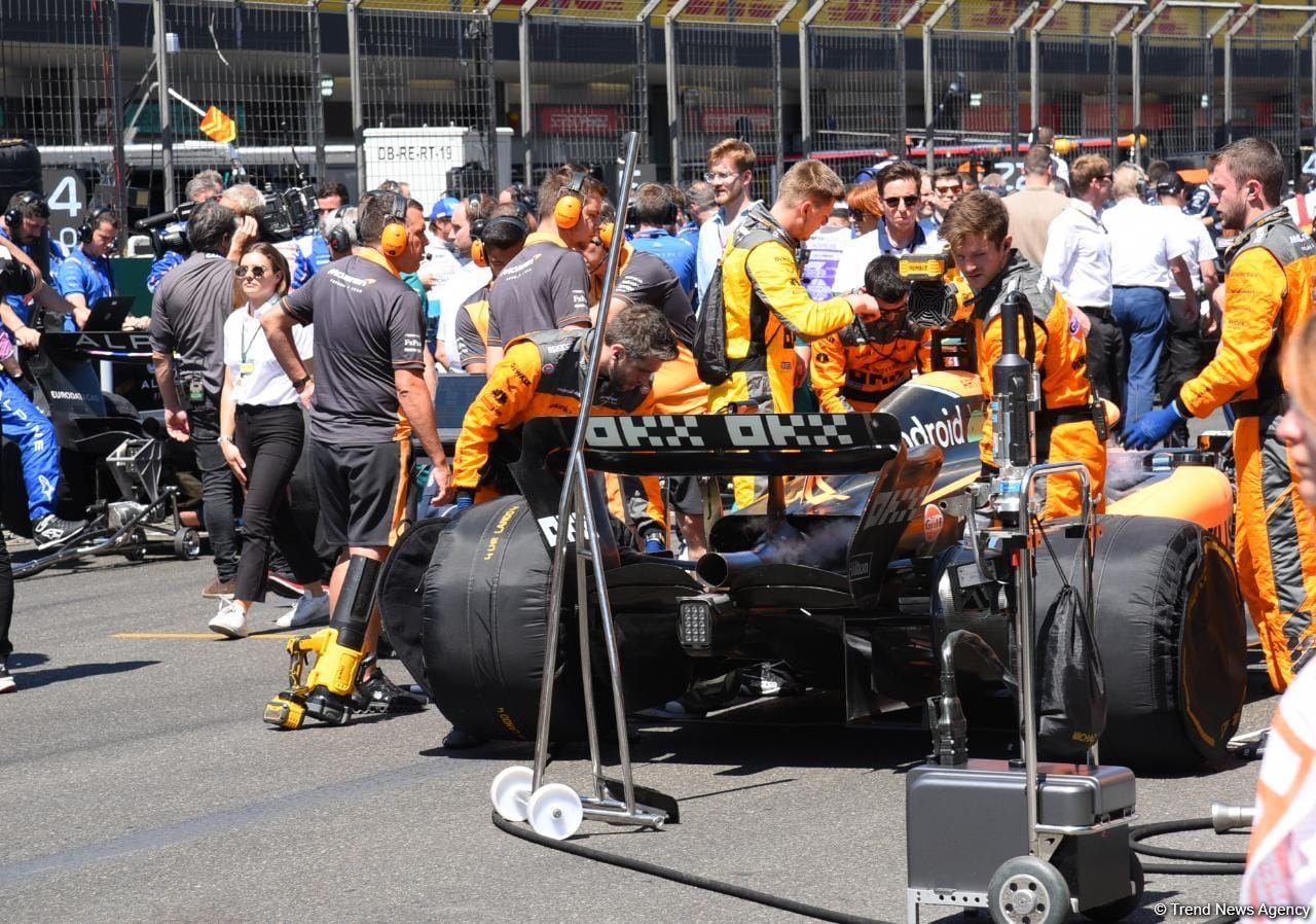 Final race of Formula 1 Azerbaijan Grand Prix takes palce in Baku  (PHOTO)