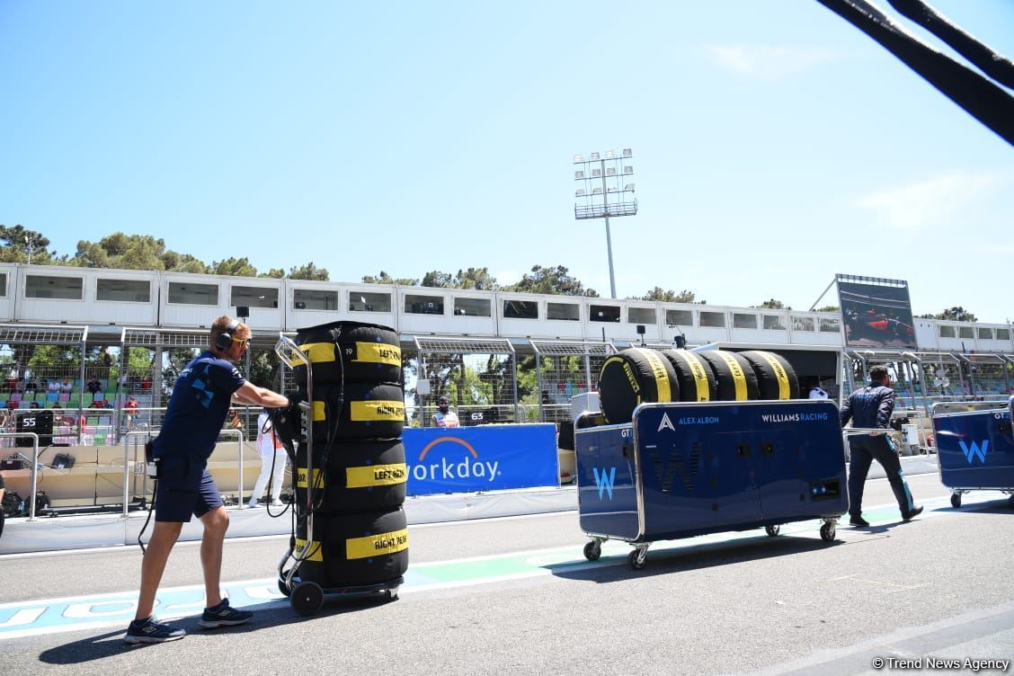 Final race of Formula 1 Azerbaijan Grand Prix takes palce in Baku  (PHOTO)