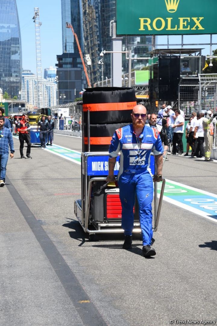 Final race of Formula 1 Azerbaijan Grand Prix takes palce in Baku  (PHOTO)