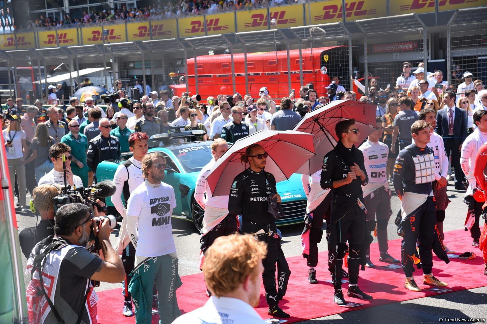 Final race of Formula 1 Azerbaijan Grand Prix takes palce in Baku  (PHOTO)