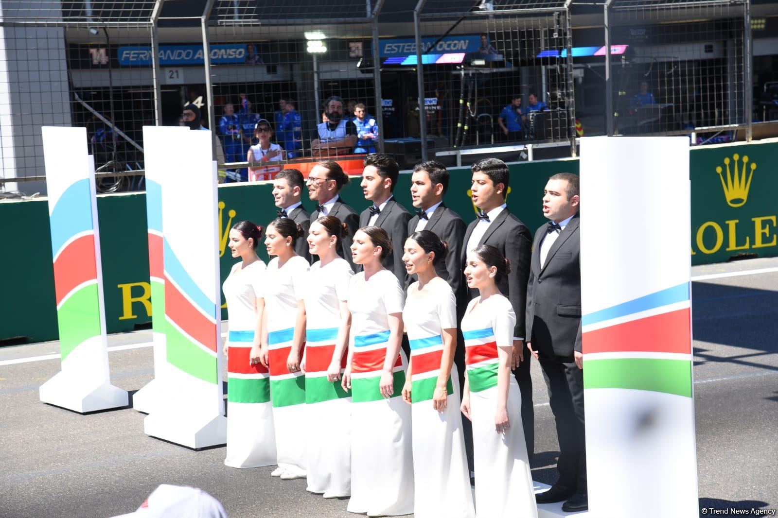 Final race of Formula 1 Azerbaijan Grand Prix takes palce in Baku  (PHOTO)