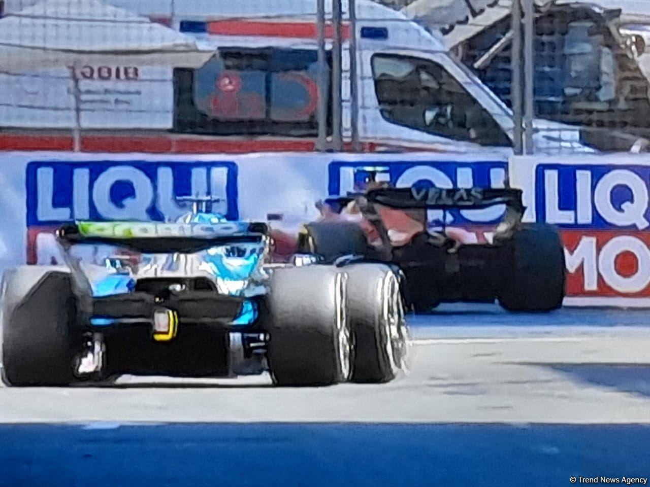 Final race of Formula 1 Azerbaijan Grand Prix takes palce in Baku  (PHOTO)