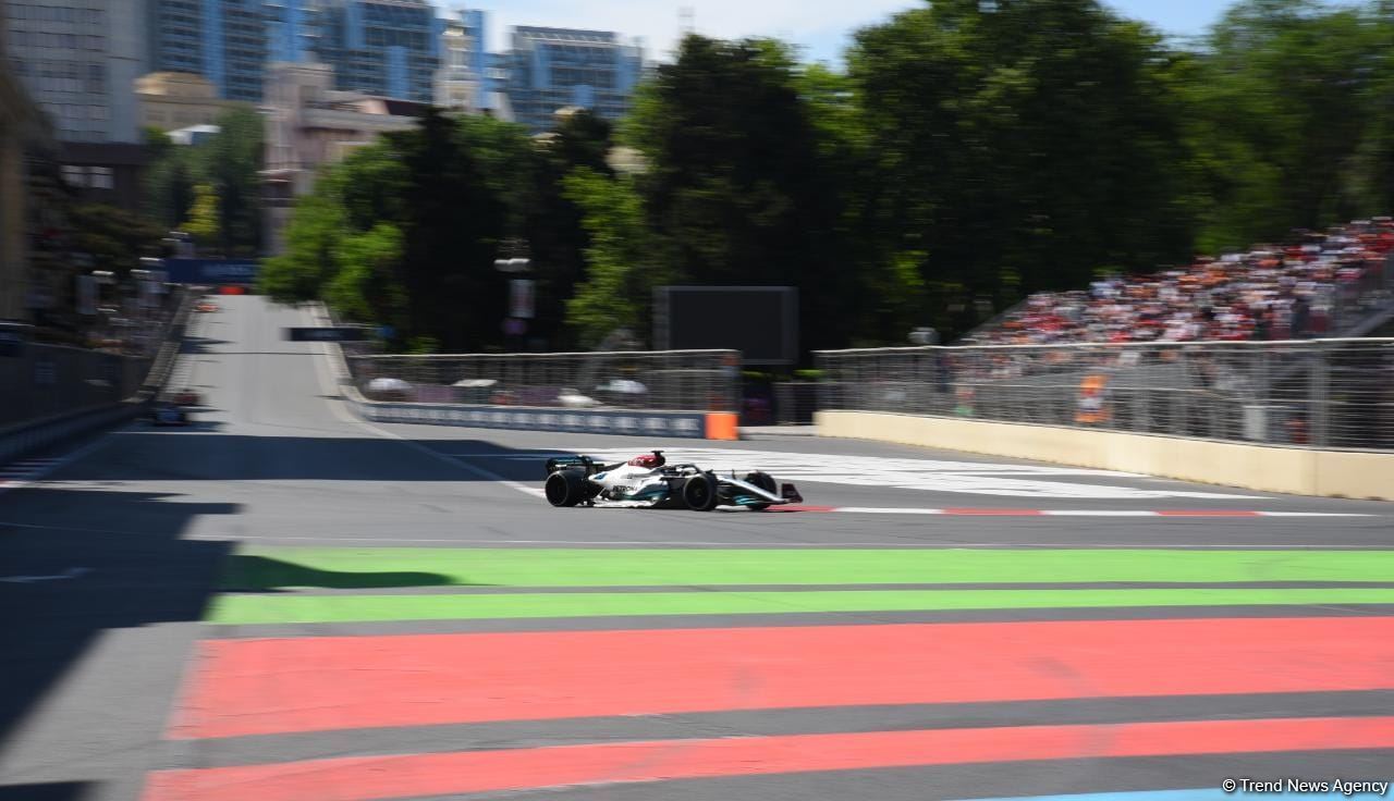 Final race of Formula 1 Azerbaijan Grand Prix takes palce in Baku  (PHOTO)