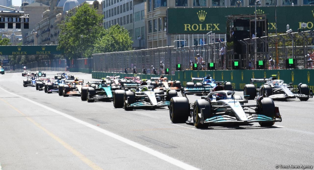 Final race of Formula 1 Azerbaijan Grand Prix takes palce in Baku  (PHOTO)