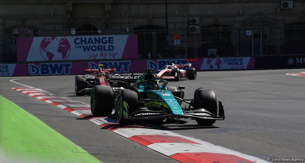 Final race of Formula 1 Azerbaijan Grand Prix takes palce in Baku  (PHOTO)