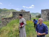 Члены албано-удинской христианской религиозной общины посетили Лачин (ФОТО)