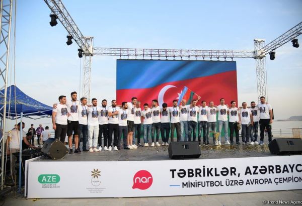 Baku hosts concert in honor of Azerbaijan's victory at European Championship (PHOTO)