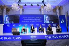 Состоялось первое панельное заседание в рамках IX Глобального Бакинского Форума (ФОТО)