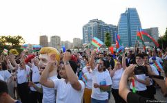 Baku hosts concert in honor of Azerbaijan's victory at European Championship (PHOTO)