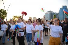 Baku hosts concert in honor of Azerbaijan's victory at European Championship (PHOTO)