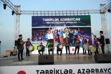 Baku hosts concert in honor of Azerbaijan's victory at European Championship (PHOTO)
