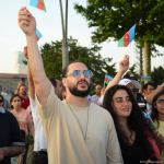 Baku hosts concert in honor of Azerbaijan's victory at European Championship (PHOTO)