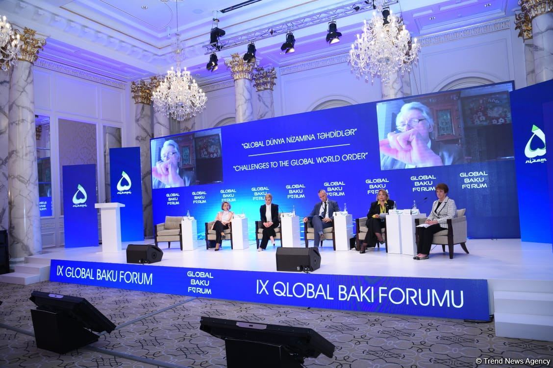 Состоялось первое панельное заседание в рамках IX Глобального Бакинского Форума (ФОТО)